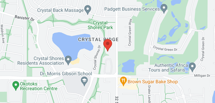 map of 70 Crystal Shores Place